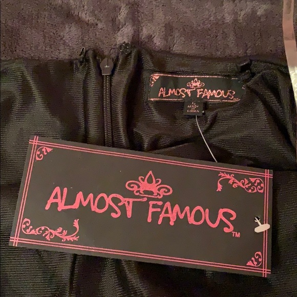 NWT Almost Famous juniors strapless dress - Picture 4 of 6